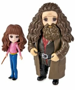 SPIN MASTER Wizarding World Harry Potter, Magical Minis Hermione And Rubeus Hagrid Friendship Set With Creature -Barbie Sales A41F0A68 5