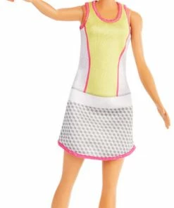 MATTEL Barbie Blonde Tennis Player Doll With Tennis Outfit, Racket And Ball -Barbie Sales A459DB05 3