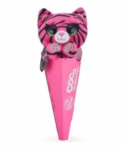 Coco Surprise Neon Plush Toy With Baby Collectible Pencil Topper Surprise In Cone By ZURU