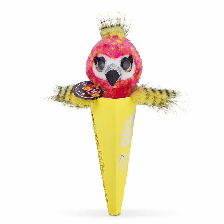 Coco Surprise Neon Plush Toy With Baby Collectible Pencil Topper Surprise In Cone By ZURU 4 Coco Surprise Neon Plush Toy With Baby Collectible Pencil Topper Surprise In Cone By ZURU - Image 4