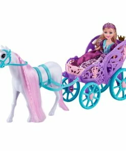 Zuru Sparkle Girlz Princess Doll With Horse And Carriage