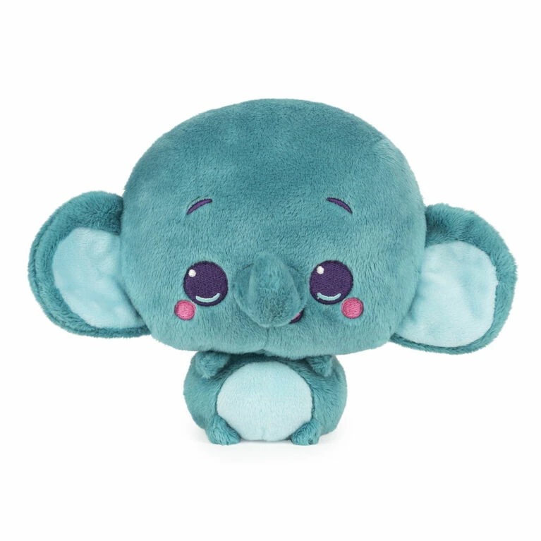 GUND Drops, Tony Trunks, Expressive Premium Stuffed Animal Soft Plush Pet, Teal, 6" 1 GUND Drops, Tony Trunks, Expressive Premium Stuffed Animal Soft Plush Pet, Teal, 6"