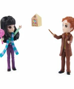 SPIN MASTER Wizarding World Harry Potter, Magical Minis Cho Chang And George Weasley Figure Set With 2 Doll Accessories