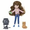 SPIN MASTER Wizarding World Harry Potter, 8-inch Brilliant Hermione Granger Doll Gift Set With 5 Accessories And 2 Outfits