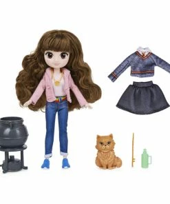 SPIN MASTER Wizarding World Harry Potter, 8-inch Brilliant Hermione Granger Doll Gift Set With 5 Accessories And 2 Outfits -Barbie Sales A4CF8982 4