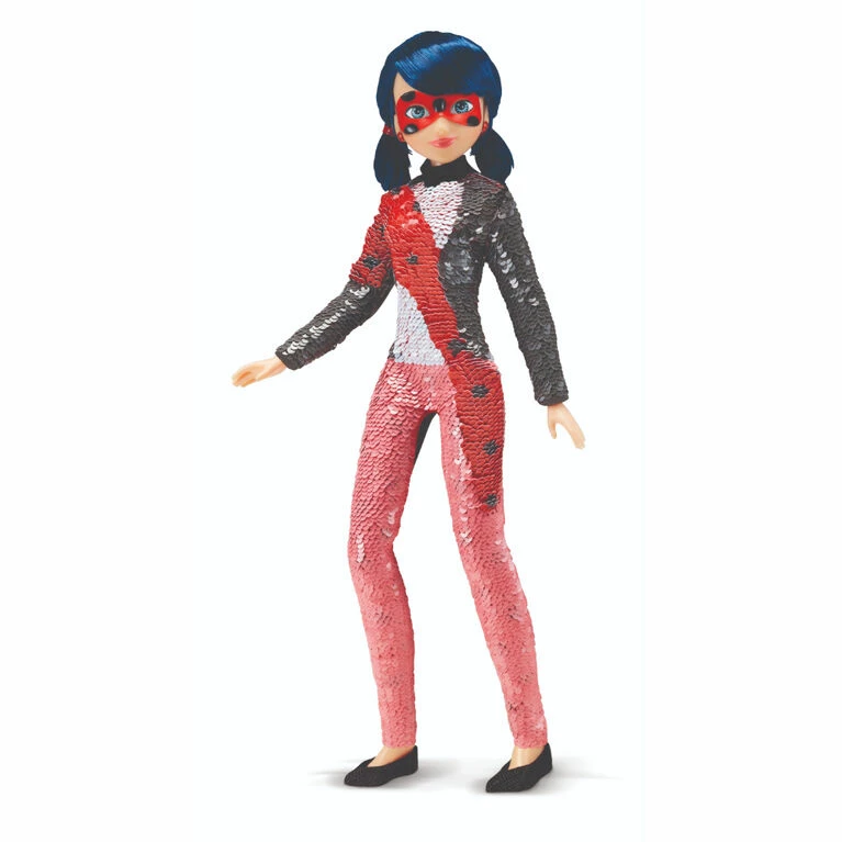 Imports Dragon Miraculous "Fashion Flip" Doll - Marinette To Ladybug 1 Imports Dragon Miraculous "Fashion Flip" Doll - Marinette To Ladybug
