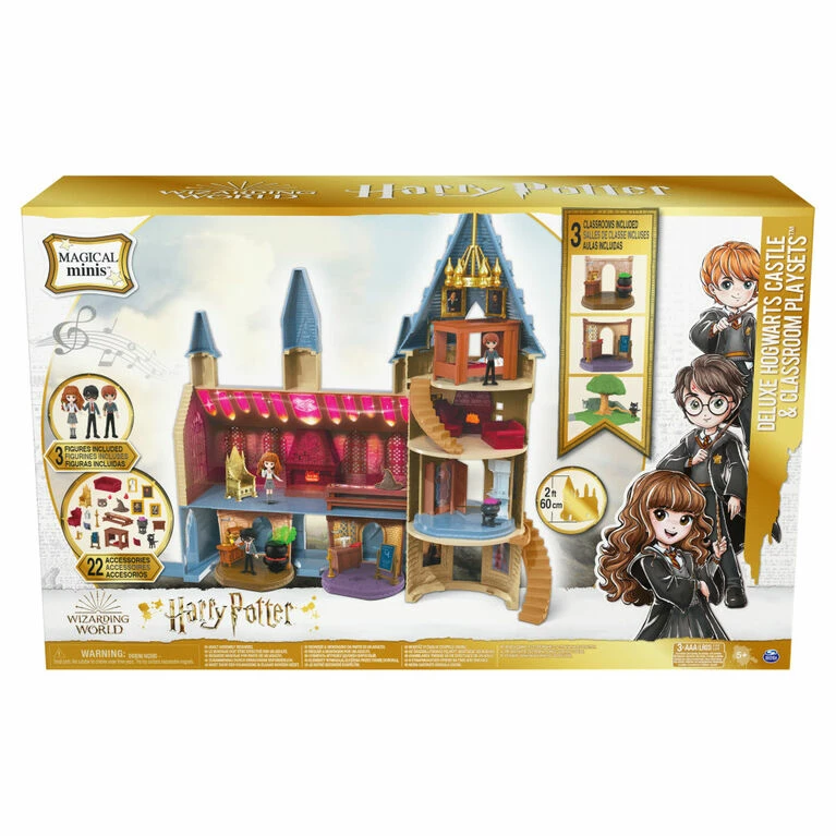 SPIN MASTER Wizarding World Harry Potter, Magical Minis Deluxe Hogwarts Castle With Lights And Sounds 2 SPIN MASTER Wizarding World Harry Potter, Magical Minis Deluxe Hogwarts Castle With Lights And Sounds - Image 2