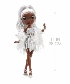 MGA Entertainment Rainbow Vision Rainbow High Rainbow Divas- Ayesha Sterling (Silver) Fashion Doll -Barbie Sales B4646952 4