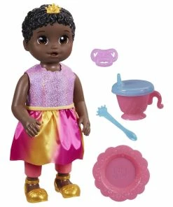 Hasbro Baby Alive Princess Ellie Grows Up! Doll, Black Hair
