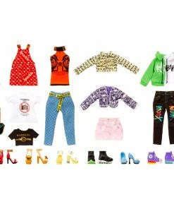 MGA Entertainment Rainbow High Deluxe Fashion Closet Playset - Create 400+ Fashion Combinations! Portable Clear Acrylic Toy Closet -Barbie Sales B4C6F8C2 3