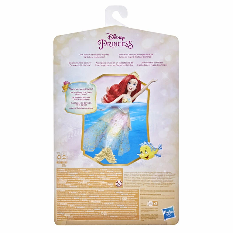 Hasbro Disney Princess Ocean Lights Ariel, Little Mermaid Doll - R Exclusive 4 Hasbro Disney Princess Ocean Lights Ariel, Little Mermaid Doll - R Exclusive - Image 4