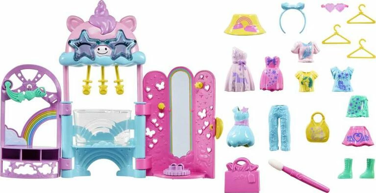 MATTEL Polly Pocket Glam It Up Style Studio Playset 3 MATTEL Polly Pocket Glam It Up Style Studio Playset - Image 3