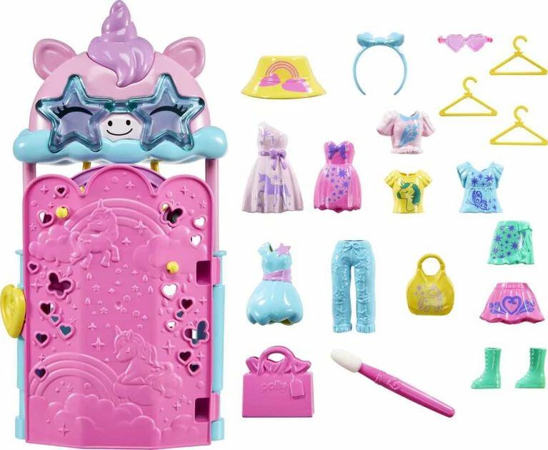 MATTEL Polly Pocket Glam It Up Style Studio Playset 4 MATTEL Polly Pocket Glam It Up Style Studio Playset - Image 4