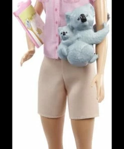 Barbie Zoologist Doll (12 Inches), Role-play Clothing And Accessories: Koala And Baby Figure 10 Barbie Zoologist Doll (12 Inches), Role-play Clothing And Accessories: Koala And Baby Figure -Barbie Sales C4078B3F 5