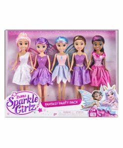 Zuru Sparkle Girlz Fantasty Collection Doll 5 Pack