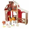 MATTEL Spirit Untamed Swing & Saddle Barn Playset