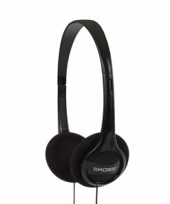 XCEL SOURCE CORP Koss Headphone KPH7 Portable On Ear Black