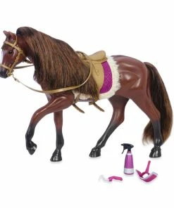 Lori, American Quarter - Brown, Toy Horse And Accessories