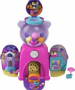 MATTEL Polly Pocket Gumball Bear Playset -Barbie Sales C4E10923 3