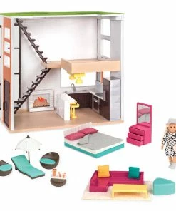 Lori, Lori's Loft, Dollhouse With Furniture And 6-inch Doll