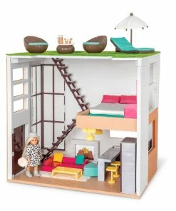 Lori, Lori's Loft, Dollhouse With Furniture And 6-inch Doll 6 Lori, Lori's Loft, Dollhouse With Furniture And 6-inch Doll -Barbie Sales C4E669C3 4