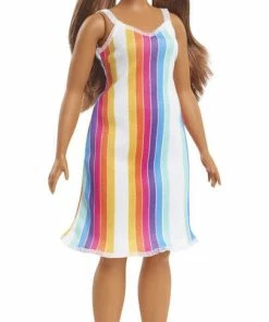 MATTEL Barbie Loves The Ocean Beach-Themed Doll (11.5-inch Curvy Brunette), Made From Recycled Plastics 11 MATTEL Barbie Loves The Ocean Beach-Themed Doll (11.5-inch Curvy Brunette), Made From Recycled Plastics -Barbie Sales C4E8296D 6