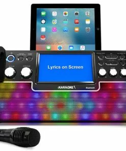 ADT Digital IKARAOKE Bluetooth CD+G Karaoke System - R Exclusive
