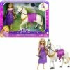 MATTEL Disney Princess Rapunzel Doll And Maximus Horse Set