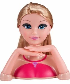 Zuru Sparkle Girlz Nail Design Hair Styling Head