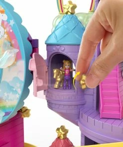 MATTEL ​Polly Pocket Rainbow Funland Theme Park Set -Barbie Sales D4B16BBD 4
