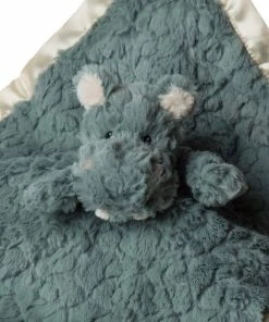 Mary Meyer - Putty Nursery Character Blanket - Hippo - 13" X 13" -Barbie Sales D4B99922 3