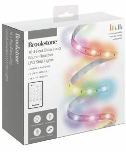GMD Brookstone Remote LED Strip Lights - English Edition