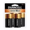Duracell CopperTop D Alkaline Batteries - 4 Count