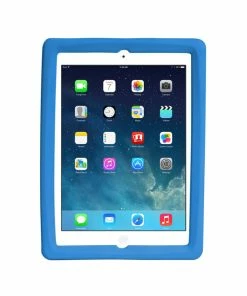 Cesium Telecom INC Big Grip Tablet Case Slim For IPad 9.7 / IPad Air 2 Blue (SLIMAIRBLU) - English Edition