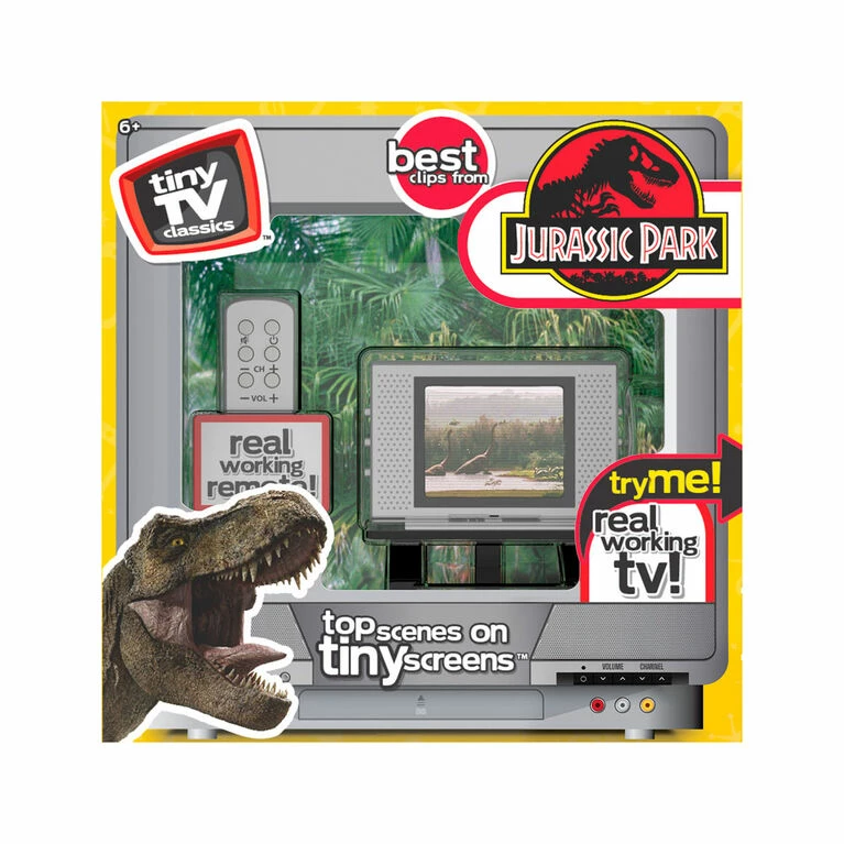 Basic Fun Tiny TV Classics: Jurassic Park - ClassicTV - English Edition 6 Basic Fun Tiny TV Classics: Jurassic Park - ClassicTV - English Edition - Image 6