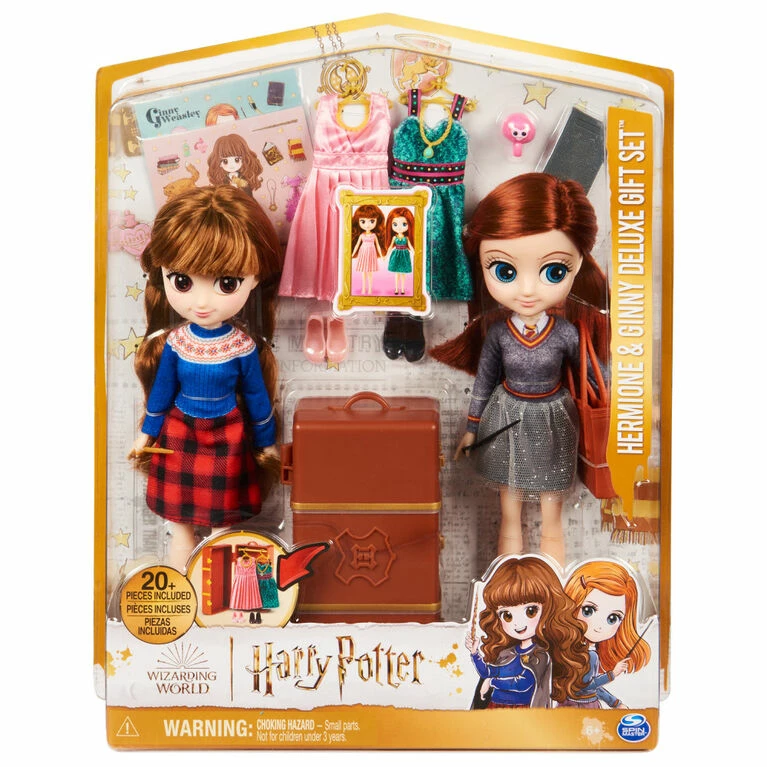 SPIN MASTER Wizarding World Harry Potter, Hermione Granger And Ginny Weasley Deluxe Dolls And Accessories Gift Set 2 SPIN MASTER Wizarding World Harry Potter, Hermione Granger And Ginny Weasley Deluxe Dolls And Accessories Gift Set - Image 2