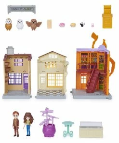 SPIN MASTER Wizarding World Harry Potter, Magical Minis Diagon Alley 3-in-1 Playset With Lights And Sounds -Barbie Sales E4415AD8 3