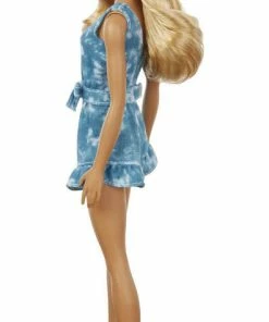 Barbie Fashionistas Doll #173 With Long Blonde Hair & Tie-dye Shorts Romper, Sneakers & Cat Eye Sunglasses -Barbie Sales E47469AA 3
