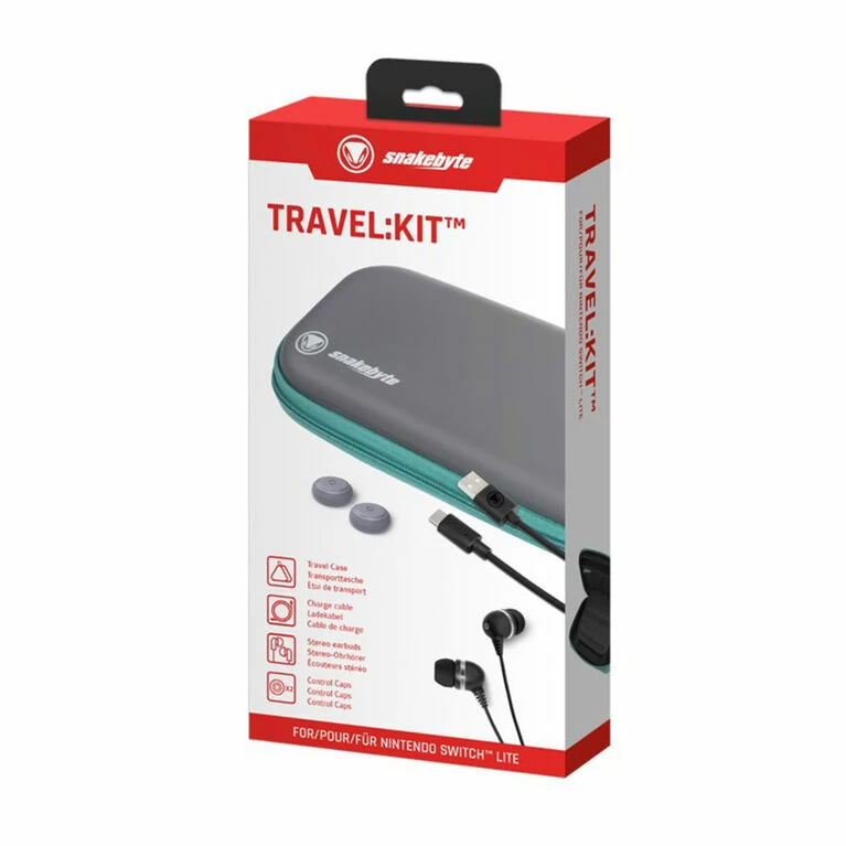 XCEL SOURCE CORP Snakebyte Nintendo Switch Lite Travel Kit 2 XCEL SOURCE CORP Snakebyte Nintendo Switch Lite Travel Kit - Image 2