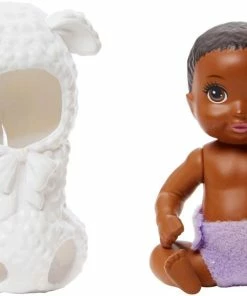 ​Barbie Skipper Babysitters Inc. Baby Doll With Removable Lamb Onesie Costume & Diaper
