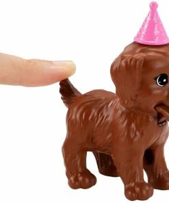 Barbie Doll And Puppy Party Playset With Puppies, Dough And Cake Mold 7 Barbie Doll And Puppy Party Playset With Puppies, Dough And Cake Mold -Barbie Sales E49B6844 3