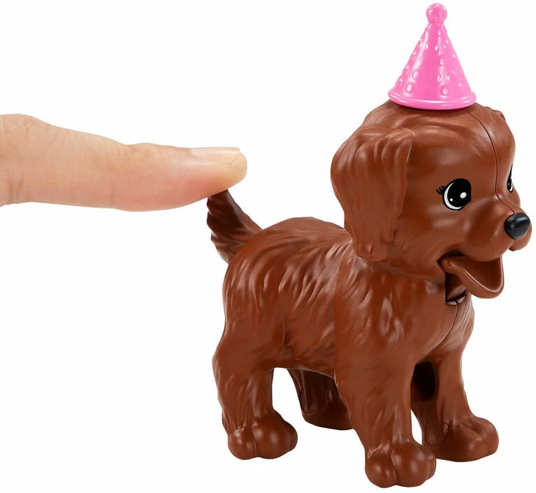 Barbie Doll And Puppy Party Playset With Puppies, Dough And Cake Mold 3 Barbie Doll And Puppy Party Playset With Puppies, Dough And Cake Mold - Image 3