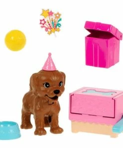 Barbie Doll And Puppy Party Playset With Puppies, Dough And Cake Mold 8 Barbie Doll And Puppy Party Playset With Puppies, Dough And Cake Mold -Barbie Sales E49B6844 4
