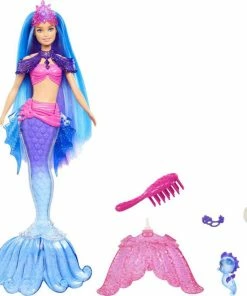 Barbie Mermaid Power Barbie "Malibu" Roberts Mermaid Doll, Pet And Accessories