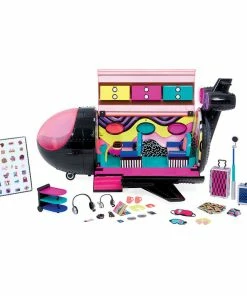 MGA Entertainment L.O.L. Surprise! O.M.G. Remix 4-in-1 Plane Playset Transforms - 50 Surprises