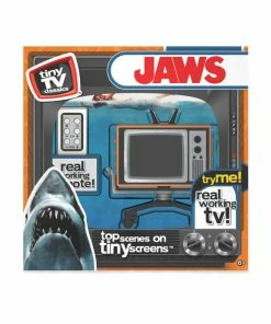 Basic Fun Tiny TV Classics - Jaws - Retro TV - English Edition -Barbie Sales E4E06959 4