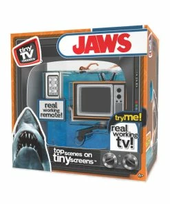 Basic Fun Tiny TV Classics - Jaws - Retro TV - English Edition -Barbie Sales E4E06959 5