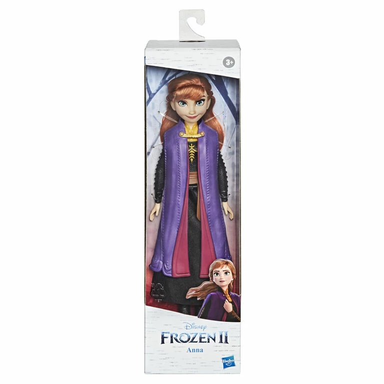 Hasbro Disney's Frozen 2 Anna Fashion Doll With Long Red Hair, Skirt, And Shoes, Anna Toy Inspired By Disney's Frozen 2 Movie 2 Hasbro Disney's Frozen 2 Anna Fashion Doll With Long Red Hair, Skirt, And Shoes, Anna Toy Inspired By Disney's Frozen 2 Movie - Image 2