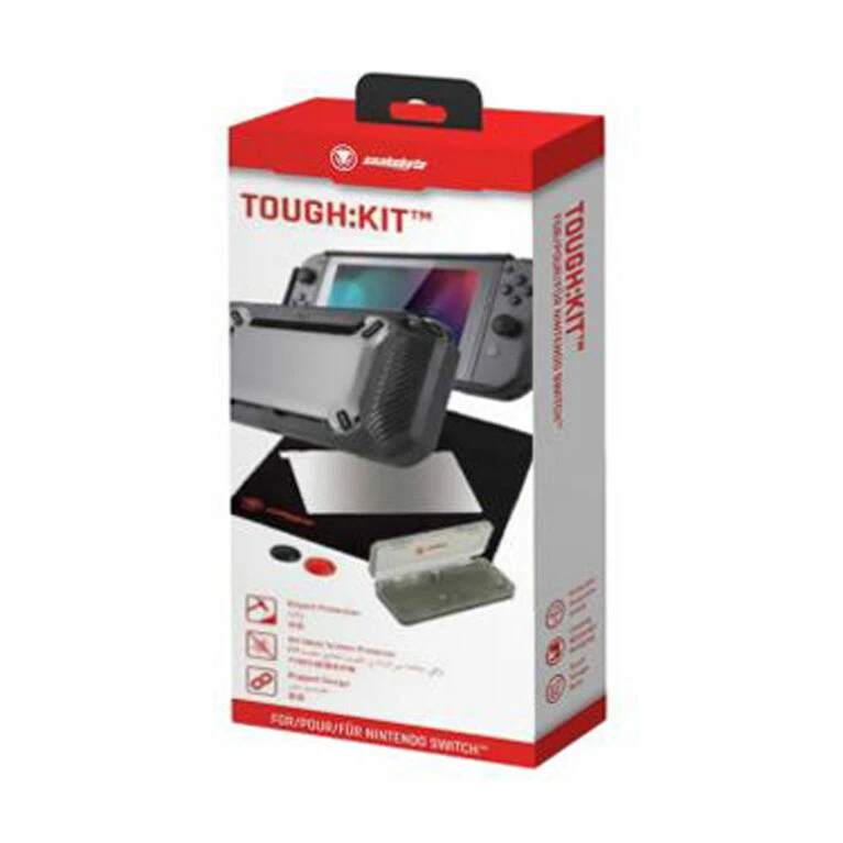 XCEL SOURCE CORP Snakebyte Nintendo Switch Tough Kit Black 1 XCEL SOURCE CORP Snakebyte Nintendo Switch Tough Kit Black