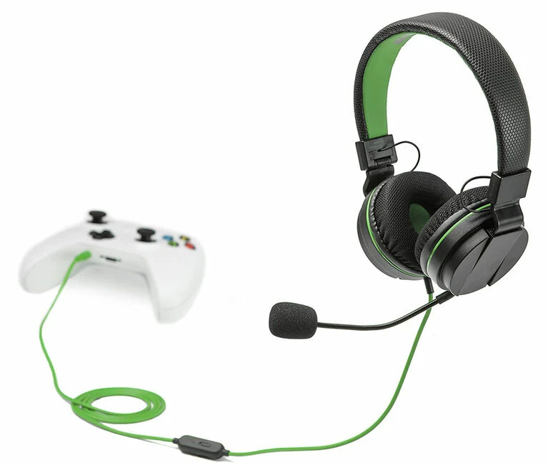 XCEL SOURCE CORP Snakebyte XBoxOne GamHeadset On Ear Blk/Green 2 XCEL SOURCE CORP Snakebyte XBoxOne GamHeadset On Ear Blk/Green - Image 2